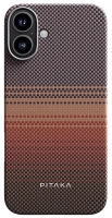 Чехол для iPhone 16 Pitaka Tactile Woven Case - Sunset