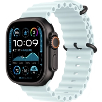 Часы Apple Watch Ultra 2 49mm Black Titanium Case GPS+Cellular Ocean Band Ice Blue