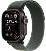 Часы Apple Watch Ultra 2 49mm Black Titanium Case GPS+Cellular Trail Loop Green M/L
