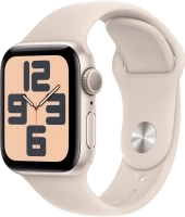 Часы Apple Watch Series SE 2023 40mm Aluminium Case GPS Sport Band Starlight S/M