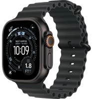 Часы Apple Watch Ultra 3 49mm Titanium Case Black Ocean Band Black
