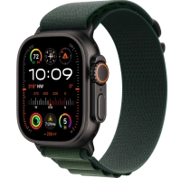 Часы Apple Watch Ultra 2 49mm Black Titanium Case GPS+Cellular Alpine Loop Dark Green L