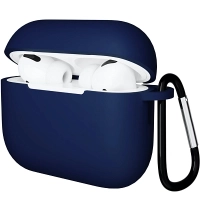 Чехол для AirPods Pro 3 Gurdini Soft Touch - Темно Синий