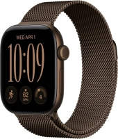 Часы Apple Watch Series 12 42mm Aluminium Case GPS Dark Bronze Milanese Loop