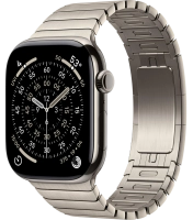 Часы Apple Watch Series 11 46mm Titanium Case Link Bracelet Natural