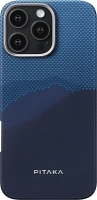 Чехол для iPhone 16 Pro Max Pitaka StarPeak Tactile Woven Case - Over The Horizon