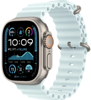 Часы Apple Watch Ultra 2 49mm Titanium Case GPS+Cellular Ocean Band Ice Blue