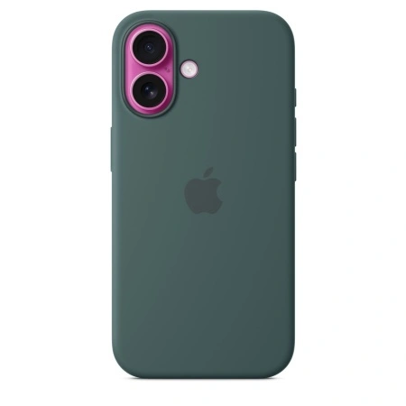 Чехол для iPhone 16 Silicone Case with MagSafe - Lake Green