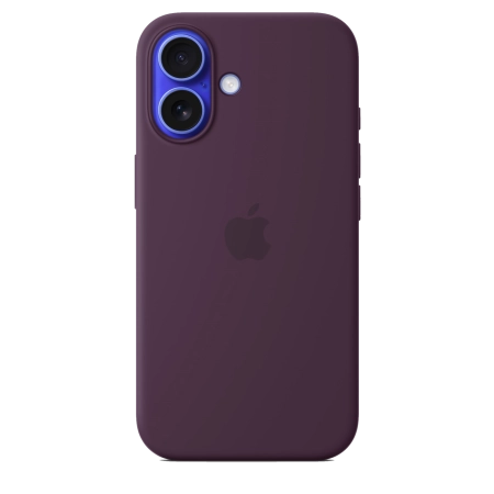 Чехол для iPhone 16 Silicone Case with MagSafe - Plum