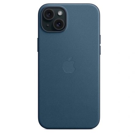 Чехол Apple iPhone 15 FineWoven Case with MagSafe - Pacific Blue