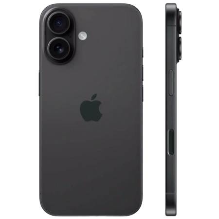 Смартфон Apple iPhone 16 128GB nano-Sim + eSim Black