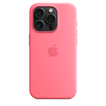 Чехол Apple iPhone 15 Pro Silicone Case with MagSafe -  Pink