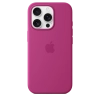 Чехол для iPhone 16 Pro Silicone Case with MagSafe - Fuchsia
