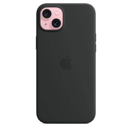 Чехол Apple iPhone 15 Silicone Case with MagSafe - Black