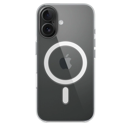 Чехол Apple для iPhone 16 Clear Case с MagSafe - Прозрачный