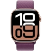 Часы Apple Watch Series 10 42mm Rose Gold Aluminium Case GPS Sport Loop Plum