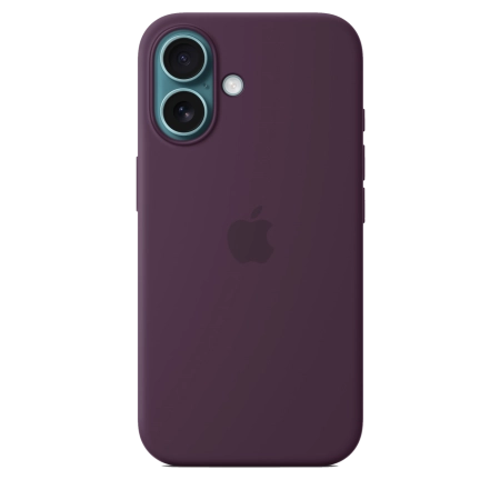 Чехол для iPhone 16 Silicone Case with MagSafe - Plum