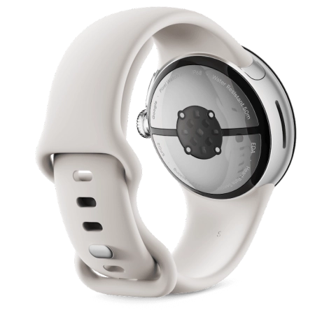 Часы Google Pixel Watch 2 Polished Silver Case/Porcelain