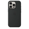 Чехол для iPhone 16 Pro Silicone Case with MagSafe - Black
