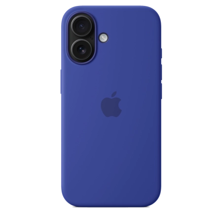 Чехол для iPhone 16 Silicone Case with MagSafe - Ultramarine