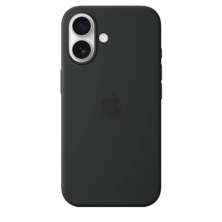 Чехол для iPhone 16 Silicone Case with MagSafe - Black