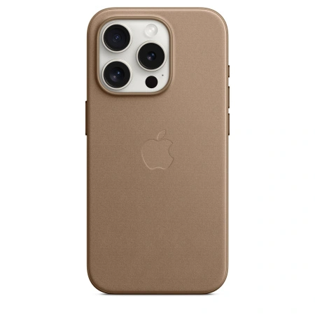 Чехол Apple iPhone 15 Pro FineWoven Case with MagSafe - Taupe