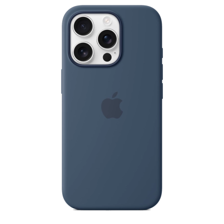 Чехол для iPhone 16 Pro Silicone Case with MagSafe - Denim