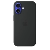 Чехол для iPhone 16 Silicone Case with MagSafe - Black