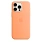 Чехол Apple iPhone 15 Pro Silicone Case with MagSafe -  Orange Sorbet 42_42_15361