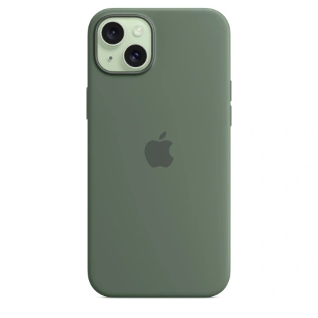 Чехол Apple iPhone 15 Silicone Case with MagSafe - Cypress