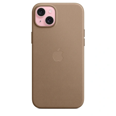 Чехол Apple iPhone 15 Plus FineWoven Case with MagSafe - Taupe