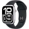 Часы Apple Watch Series 10 42mm Silver Aluminium Case GPS Sport Band Black S/M 42_42_195281