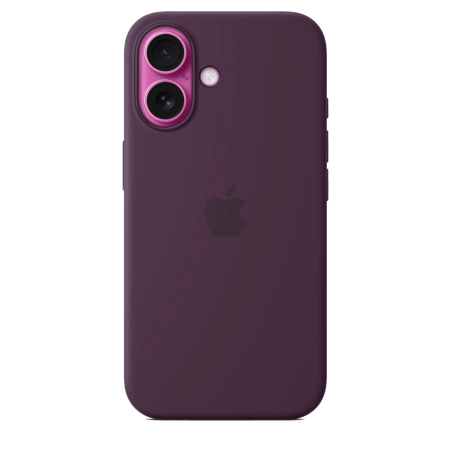 Чехол для iPhone 16 Silicone Case with MagSafe - Plum