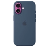Чехол для iPhone 16 Silicone Case with MagSafe - Denim