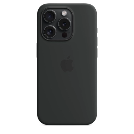 Чехол Apple iPhone 15 Pro Silicone Case with MagSafe -  Black