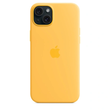 Чехол Apple iPhone 15 Plus Silicone Case with MagSafe -  Sunshine