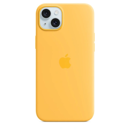 Чехол Apple iPhone 15 Plus Silicone Case with MagSafe -  Sunshine