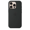 Чехол для iPhone 16 Pro Silicone Case with MagSafe - Black
