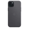 Чехол Apple iPhone 15 Plus FineWoven Case with MagSafe - Black