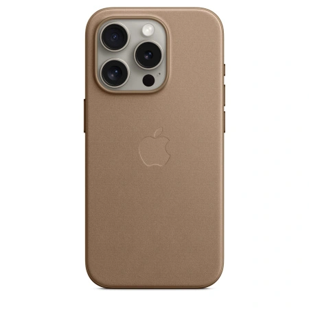 Чехол Apple iPhone 15 Pro FineWoven Case with MagSafe - Taupe
