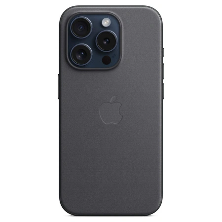 Чехол Apple iPhone 15 Pro FineWoven Case with MagSafe - Black
