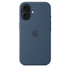 Чехол для iPhone 16 Silicone Case with MagSafe - Denim