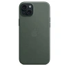 Чехол Apple iPhone 15 Plus FineWoven Case with MagSafe - Evergreen