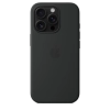 Чехол для iPhone 16 Pro Silicone Case with MagSafe - Black
