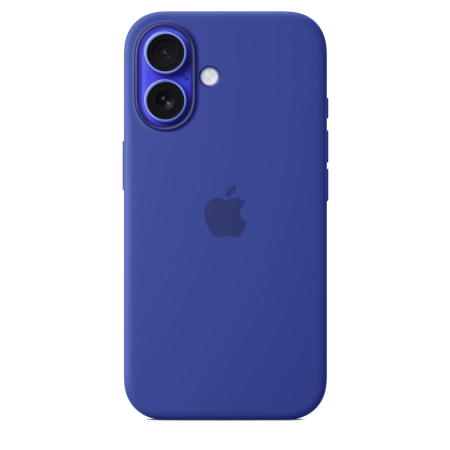 Чехол для iPhone 16 Silicone Case with MagSafe - Ultramarine
