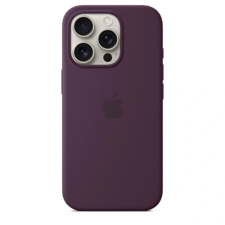 Чехол Apple iPhone 16 Pro Silicone Case with MagSafe - Plum