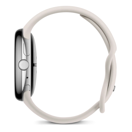 Часы Google Pixel Watch 3 45mm WiFi Polished Silver Case/Porcelain