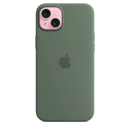 Чехол Apple iPhone 15 Silicone Case with MagSafe - Cypress