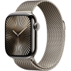 Часы Apple Watch Series 10 46mm Titanium Case Milanese Loop Natural M/L