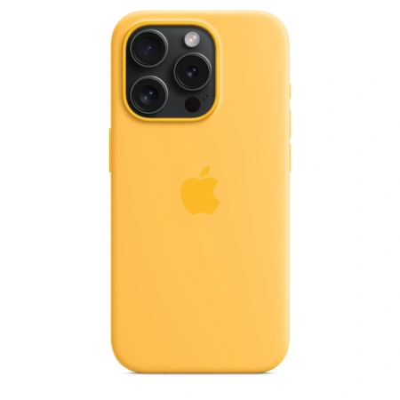 Чехол Apple iPhone 15 Pro Silicone Case with MagSafe -  Sunshine
